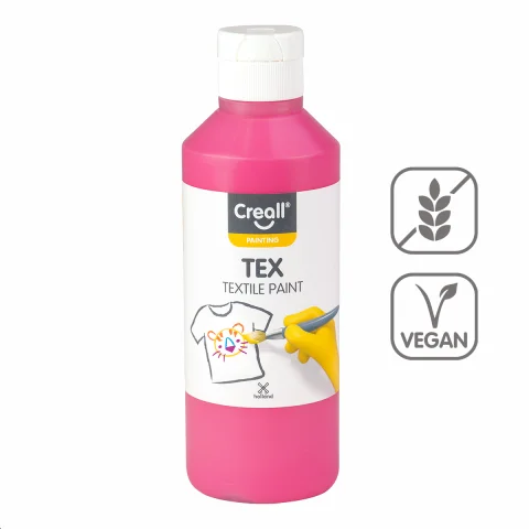 Barvy na textil CREALL 250ml růžová Nejlepší Cena